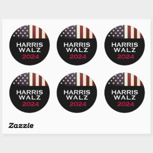 HARRIS WALZ 2024大規模キャンペーン ラウンドシール