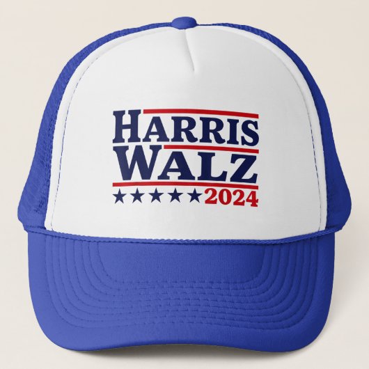 Harris Walz 2024年選挙Kamala Harris Tim Waltz キャップ (正面)