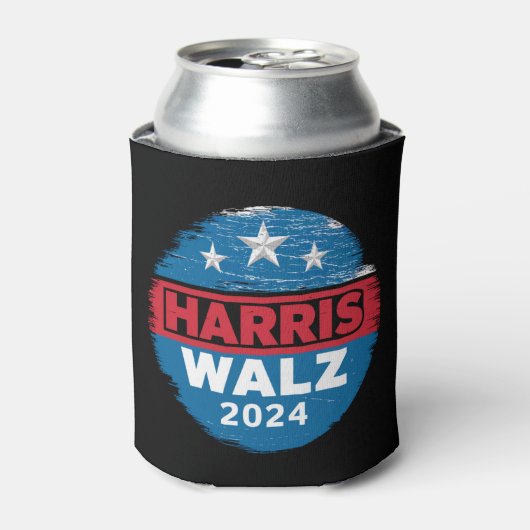 Harris Walz 2024年選挙Kamala Harris Tim Waltz 缶クーラー (缶正面)