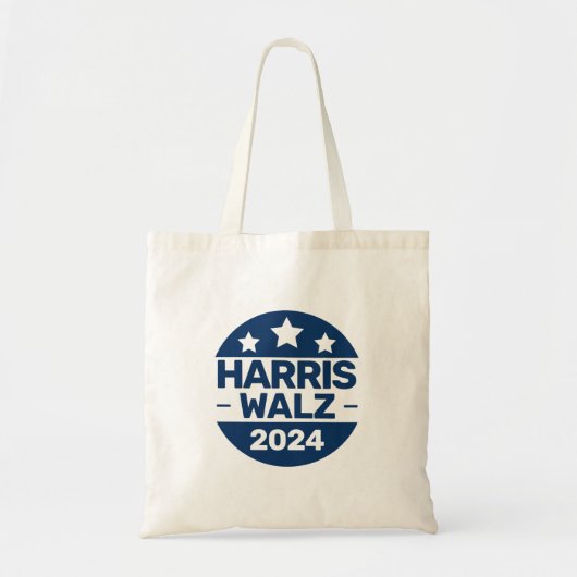 Harris Walz 2024年選挙Kamala Harris Tim Walz トートバッグ (正面)