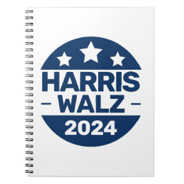 Harris Walz 2024年選挙Kamala Harris Tim Walz ノートブック