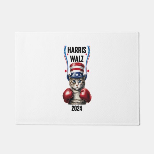 Harris Walz 2024年 – 選挙2024年 ドアマット (正面)