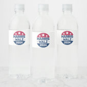 Harris Walz 2024愛国党総裁運動 ペットボトルラベル (ボトル)