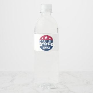 Harris Walz 2024愛国党総裁運動 ペットボトルラベル