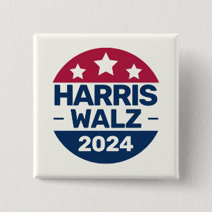 Harris Walz 2024愛国党総裁運動 缶バッジ