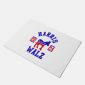 Harris Walz 2024愛国民主党総裁 ドアマット (アングル)