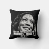 HARRIS-WALZ 2024我々は戻らない クッション (裏面)