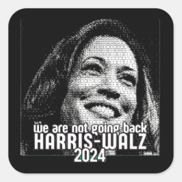HARRIS-WALZ 2024我々は戻らない スクエアシール