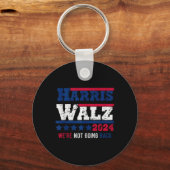 Harris Walz 2024我々はHarris Timに戻らない キーホルダー (正面)