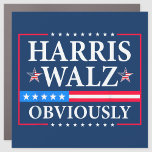 Harris Walz 2024明らかに カーマグネット<br><div class="desc">Harris Walz 2024明らかに</div>