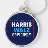 Harris Walz 2024明らかに キーホルダー (正面)