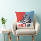 Harris Walz 2024明らかに クッション (椅子)