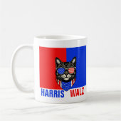Harris Walz 2024明らかに コーヒーマグカップ (左)