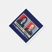 Harris Walz 2024明らかに スタンダードカクテルナプキン (角)