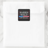 Harris Walz 2024明らかに | ティムワルツ スクエアシール (バッグ)