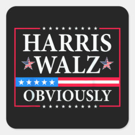 Harris Walz 2024明らかに | ティムワルツ スクエアシール