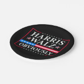 Harris Walz 2024明らかに | ティムワルツ ペーパープレート (アングル)