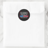 Harris Walz 2024明らかに | ティムワルツ ラウンドシール (バッグ)
