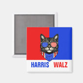 Harris Walz 2024明らかに マグネット (正面/裏面)