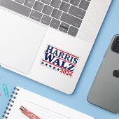 Harris Walz 2024社長 シール (ノートパソコンとiPhone)