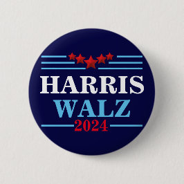 Harris Walz 2024社長 – ティム・ウォルズ 缶バッジ