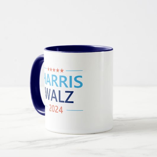 Harris Walz 2024社長 マグカップ (正面左)