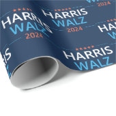 Harris Walz 2024社長 ラッピングペーパー (ロールコーナー)