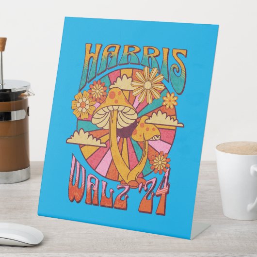 Harris Walz 2024社長 台座サイン (インサイチュ)