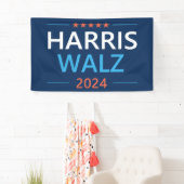 Harris Walz 2024社長 横断幕 (インサイチュ)