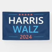 Harris Walz 2024社長 横断幕 (横)