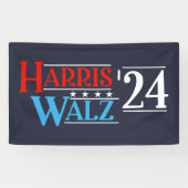 Harris Walz 2024社長 横断幕 (横)