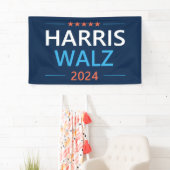 Harris Walz 2024社長 横断幕 (インサイチュ)