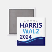 Harris Walz 2024社長Blue Wave担当 マグネット (正面/裏面)