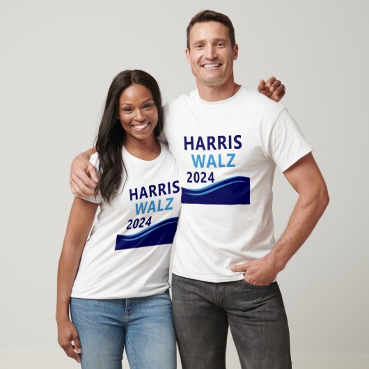Harris Walz 2024社長Blue Wave担当 Tシャツ (ユニセックス)