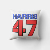 HARRIS-WALZ 2024米国選挙民主党員 クッション (裏面)