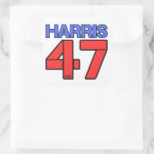 HARRIS-WALZ 2024米国選挙民主党員 スクエアシール (バッグ)