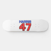 HARRIS-WALZ 2024米国選挙民主党員 スケートボード (横)