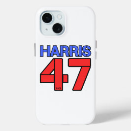 HARRIS-WALZ 2024米国選挙民主党員 iPhone 15ケース