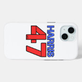 HARRIS-WALZ 2024米国選挙民主党員 Case-Mate iPhoneケース (裏面 (横))