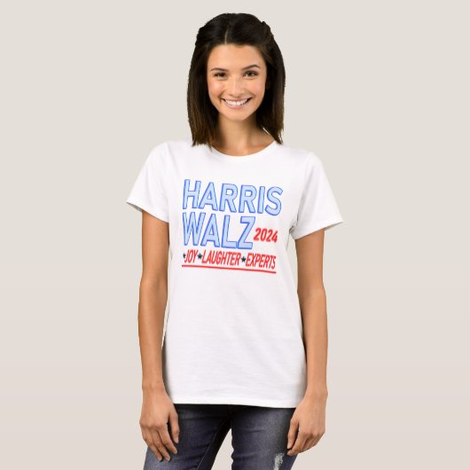 Harris Walz 2024選挙大統領のTシャツ Tシャツ (正面フル)