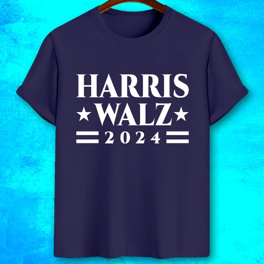 Harris Walz 2024選挙運動 Tシャツ