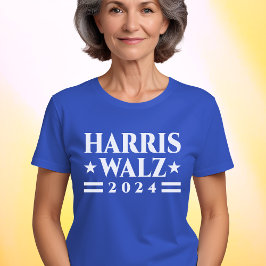 Harris Walz 2024選挙運動 Tシャツ