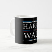 Harris Walz 2024選挙 コーヒーマグカップ (正面左)