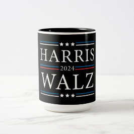 Harris Walz 2024選挙 ツートーンマグカップ