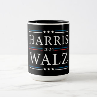 Harris Walz 2024選挙 ツートーンマグカップ