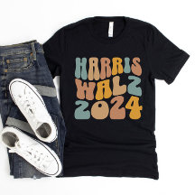Harris Walz 2024 トレンディ ウェーブ ボホー