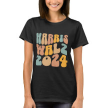 Harris Walz 2024 トレンディ ウェーブ ボホー