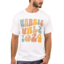 Harris Walz 2024 トレンディ ウェーブ ボホー