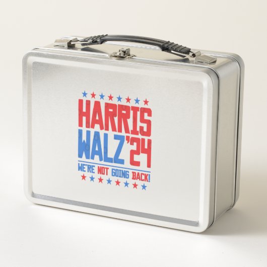 HARRIS WALZ 2024 – 戻らない メタルランチボックス (正面)