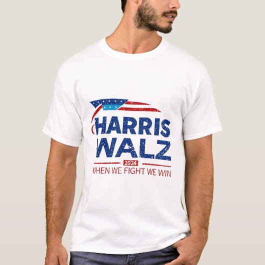 Harris Walz 2024 (16) Tシャツ (正面)